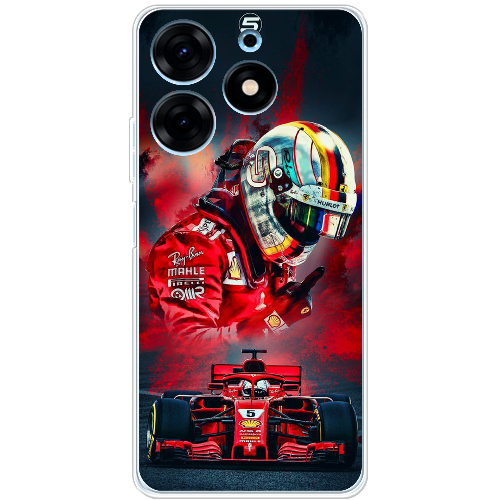 Чехол BoxFace Tecno Spark 10 Pro Racing Car