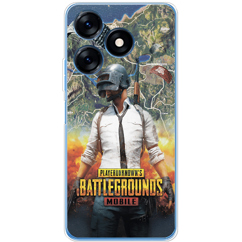 Чехол BoxFace Tecno Spark 10 PUBG Mobile