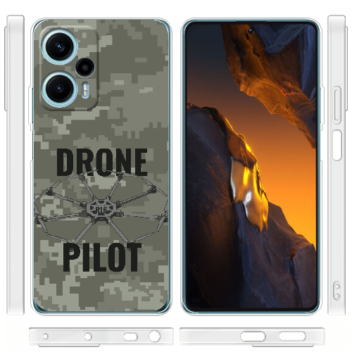 Чехол BoxFace Poco F5 Drone Pilot