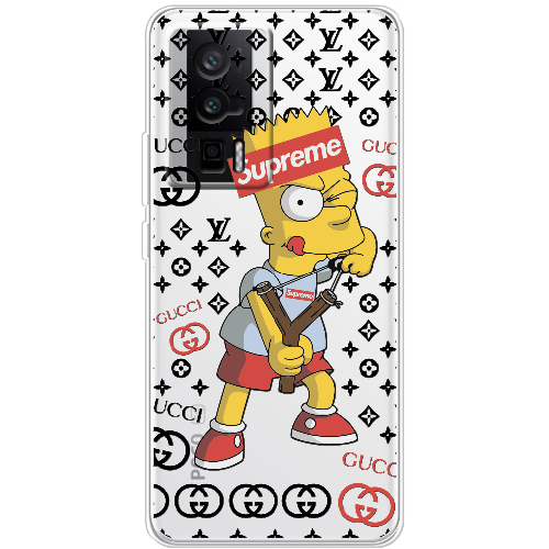 Чехол BoxFace Poco F5 Pro Yellow Fun