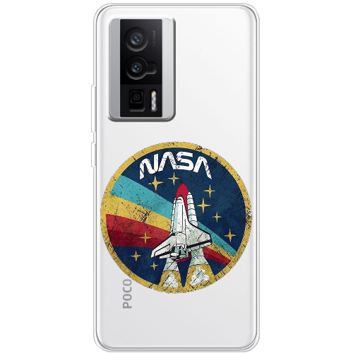 Чехол BoxFace Poco F5 Pro Space Shuttle NASA