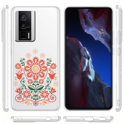 Чехол BoxFace Poco F5 Pro Ukrainian Ornament