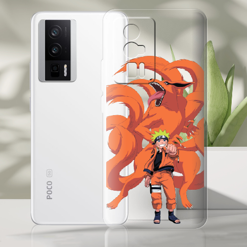 Чехол BoxFace Poco F5 Pro Naruto and Kurama