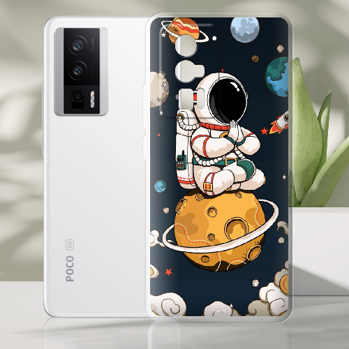 Чехол BoxFace Poco F5 Pro Astronaut