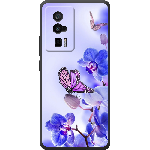 Чехол BoxFace Poco F5 Pro Orchids and Butterflies