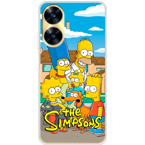 Чехол BoxFace Realme C55 the simpsons