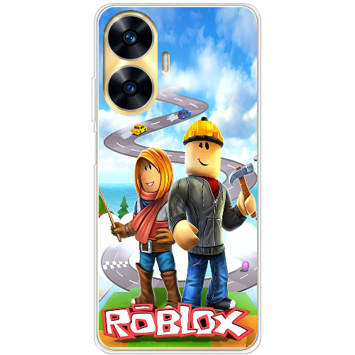 Чехол BoxFace Realme C55 Roblox Білдерман