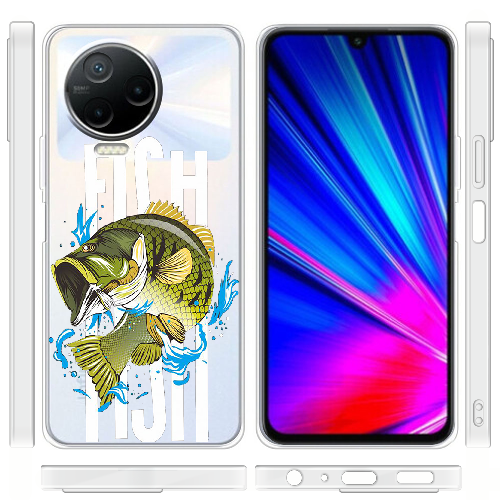 Чехол BoxFace Infinix Note 12 Pro 4G Bass fish