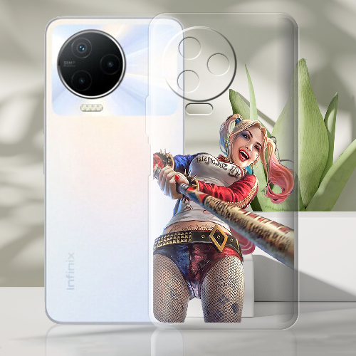 Чехол BoxFace Infinix Note 12 Pro 4G Happy Harley Quinn