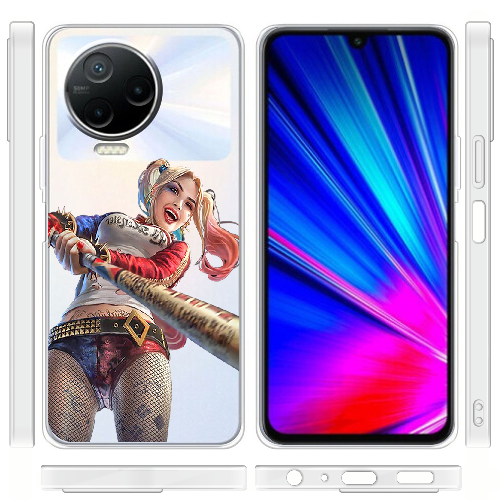 Чехол BoxFace Infinix Note 12 Pro 4G Happy Harley Quinn