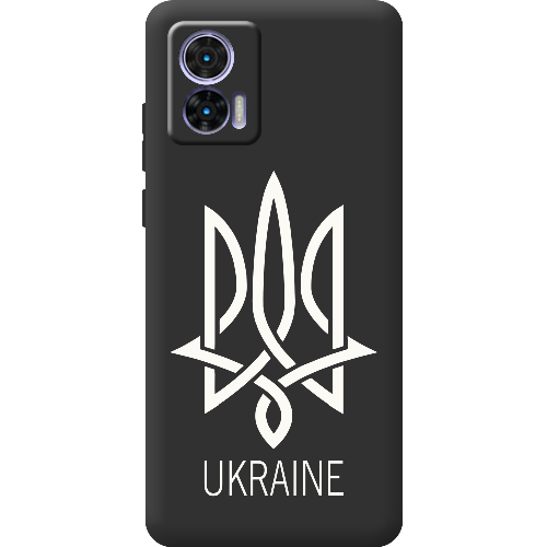 Чехол BoxFace Motorola Edge 30 Neo Тризуб монограмма UKRAINE