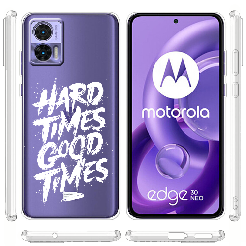 Чехол BoxFace Motorola Edge 30 Neo Hard Times