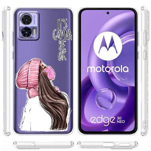 Чехол BoxFace Motorola Edge 30 Neo It's Gonna Be OK