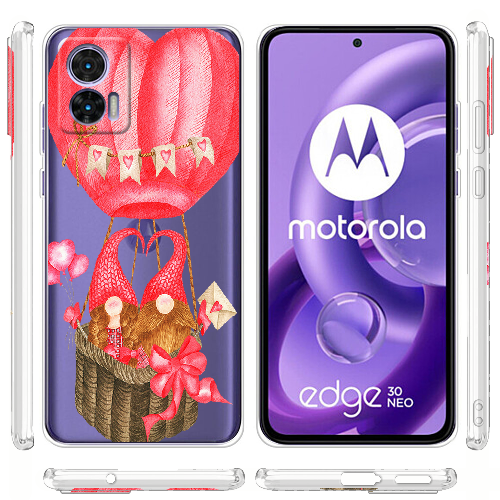 Чехол BoxFace Motorola Edge 30 Neo Valentine Dwarfs