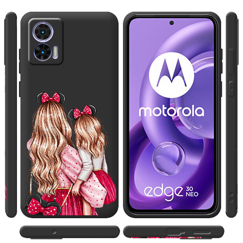 Чехол BoxFace Motorola Edge 30 Neo Mouse Girls