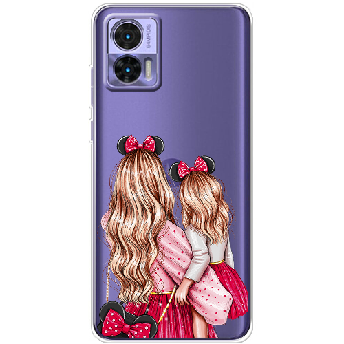 Чехол BoxFace Motorola Edge 30 Neo Mouse Girls