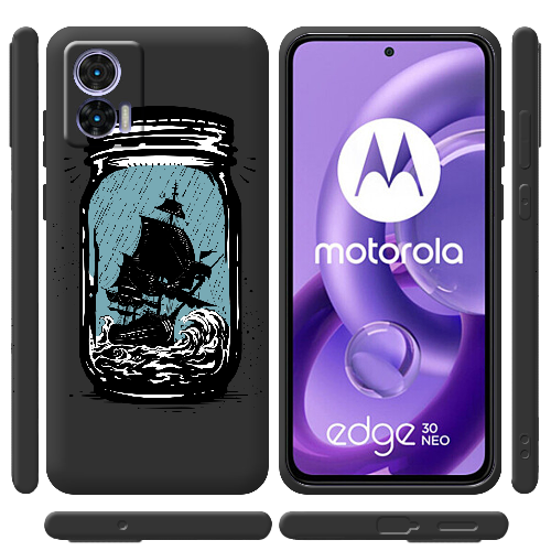 Чехол BoxFace Motorola Edge 30 Neo Trapped