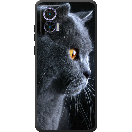 Чехол BoxFace Motorola Edge 30 Neo English cat