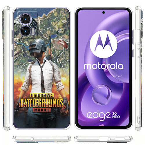 Чехол BoxFace Motorola Edge 30 Neo PUBG Mobile