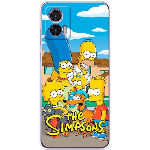 Чехол BoxFace Motorola Edge 30 Neo the simpsons