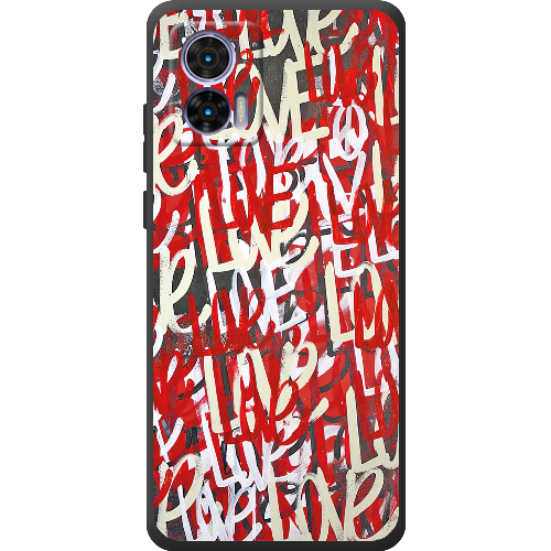 Чехол BoxFace Motorola Edge 30 Neo Love Graffiti