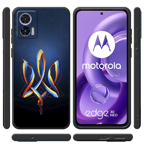 Чехол BoxFace Motorola Edge 30 Neo Ukrainian Emblem