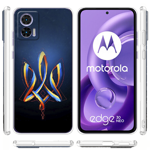 Чехол BoxFace Motorola Edge 30 Neo Ukrainian Emblem