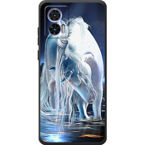 Чехол BoxFace Motorola Edge 30 Neo White Horse