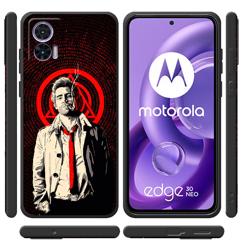 Чехол BoxFace Motorola Edge 30 Neo Джон Константин