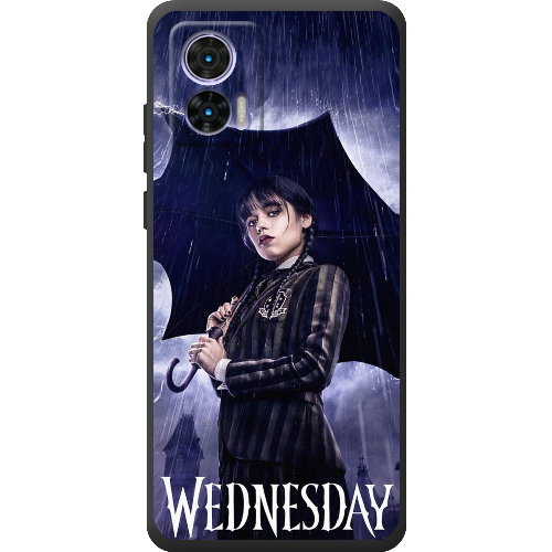 Чехол BoxFace Motorola Edge 30 Neo Wednesday Addams