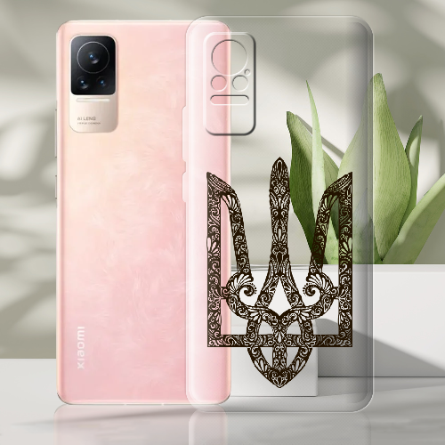 Чехол BoxFace Xiaomi Civi / Civi 1S Ukrainian Black Trident