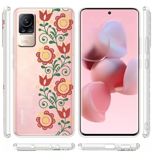 Чехол BoxFace Xiaomi Civi / Civi 1S Ethno Flower