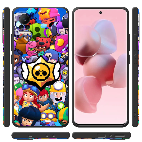 Чехол BoxFace Xiaomi Civi / Civi 1S Brawl Stars