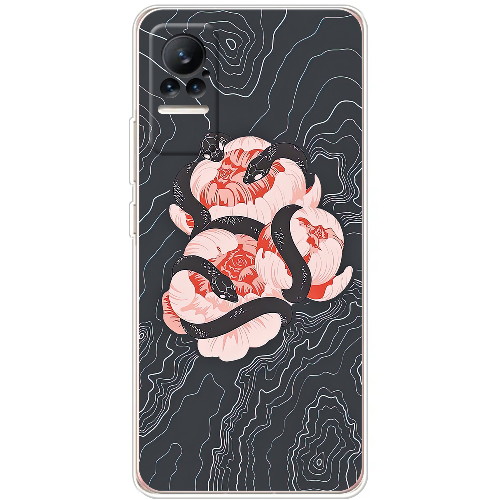 Чехол BoxFace Xiaomi Civi / Civi 1S Snake Rose