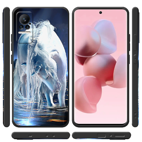 Чехол BoxFace Xiaomi Civi / Civi 1S White Horse
