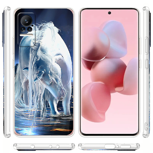 Чехол BoxFace Xiaomi Civi / Civi 1S White Horse