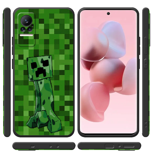 Чехол BoxFace Xiaomi Civi / Civi 1S Minecraft Creeper