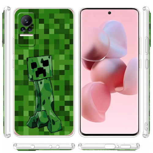 Чехол BoxFace Xiaomi Civi / Civi 1S Minecraft Creeper