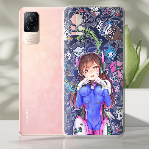 Чехол BoxFace Xiaomi Civi / Civi 1S Overwatch D.VA