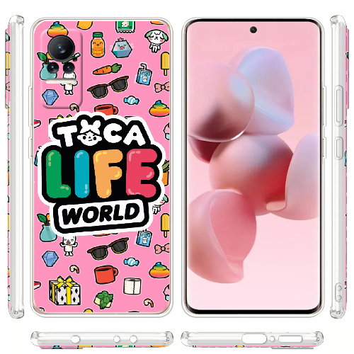 Чехол BoxFace Xiaomi Civi / Civi 1S Toca Boca Life World