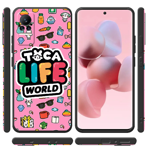 Чехол BoxFace Xiaomi Civi / Civi 1S Toca Boca Life World