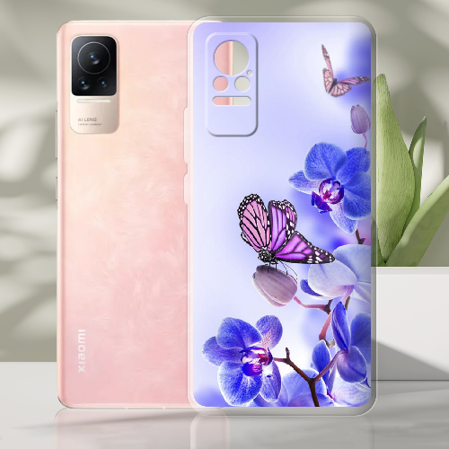Чехол BoxFace Xiaomi Civi / Civi 1S Orchids and Butterflies