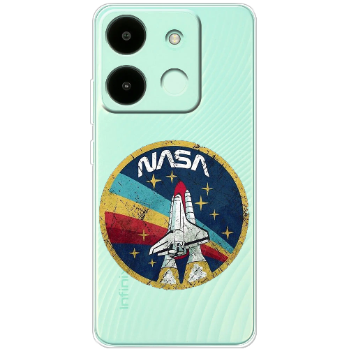 Чехол BoxFace Infinix Smart 7 Space Shuttle NASA