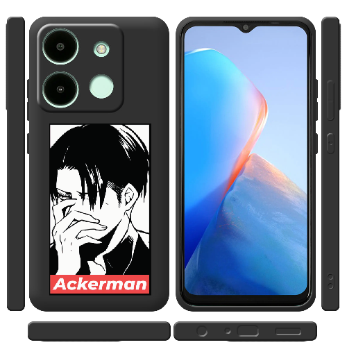 Чехол BoxFace Infinix Smart 7 Attack On Titan - Ackerman