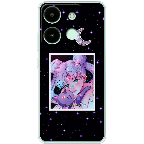 Чехол BoxFace Infinix Smart 7 Sailor Moon night