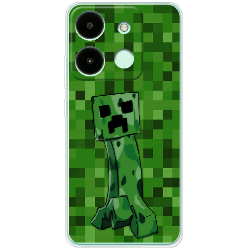 Чехол BoxFace Infinix Smart 7 Minecraft Creeper