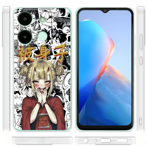 Чехол BoxFace Infinix Smart 7 Himiko Toga - My Hero Academia