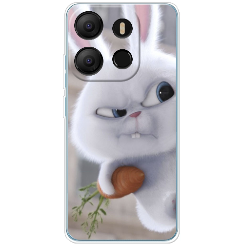 Чехол BoxFace Tecno Pop 7 Rabbit Snowball