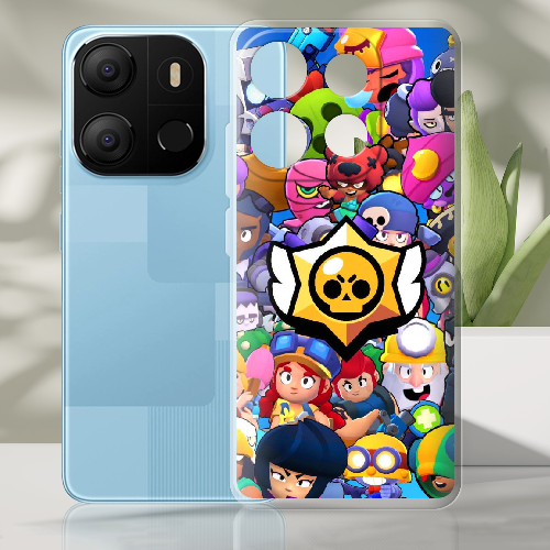 Чехол BoxFace Tecno Pop 7 Brawl Stars