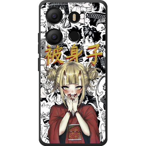 Чехол BoxFace Tecno Pop 7 Himiko Toga - My Hero Academia